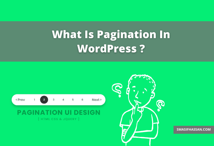 What is Pagination in wordpress