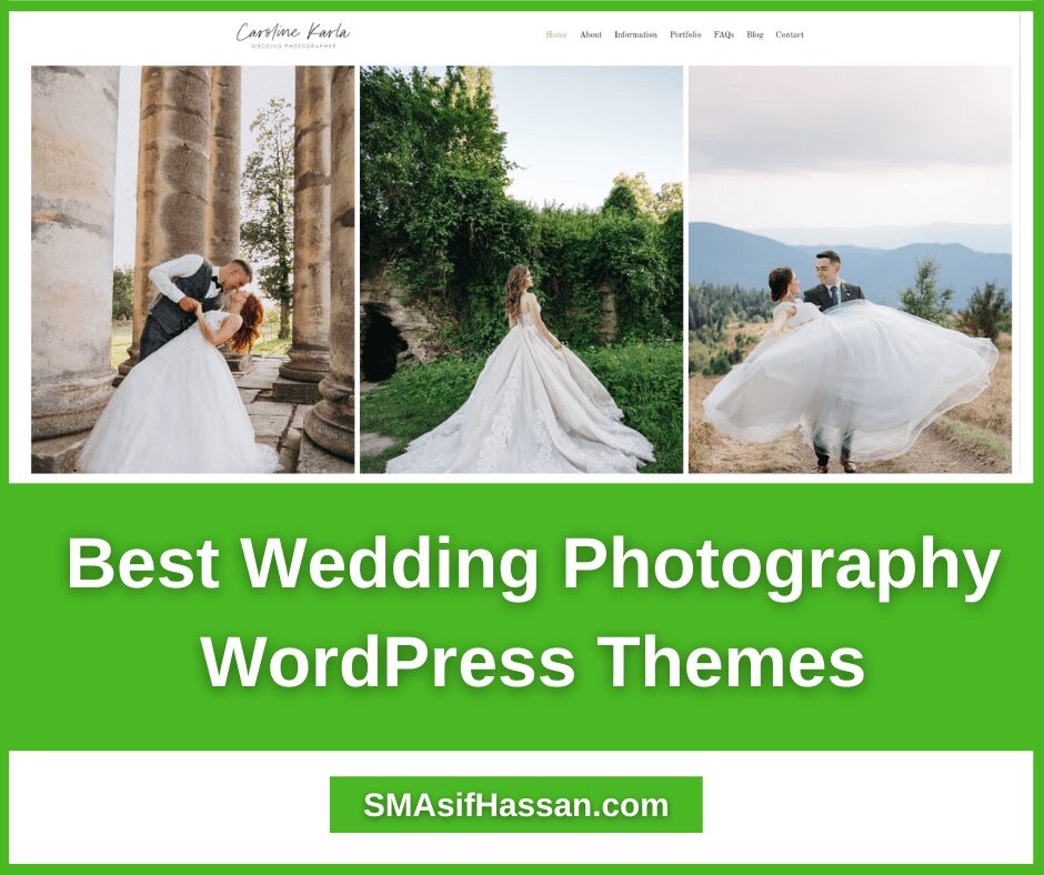 Best Wedding Photography WordPress Themes