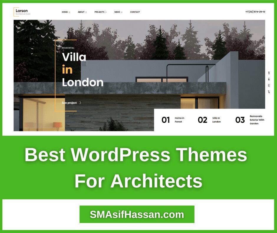 Best WordPress Themes For Architects