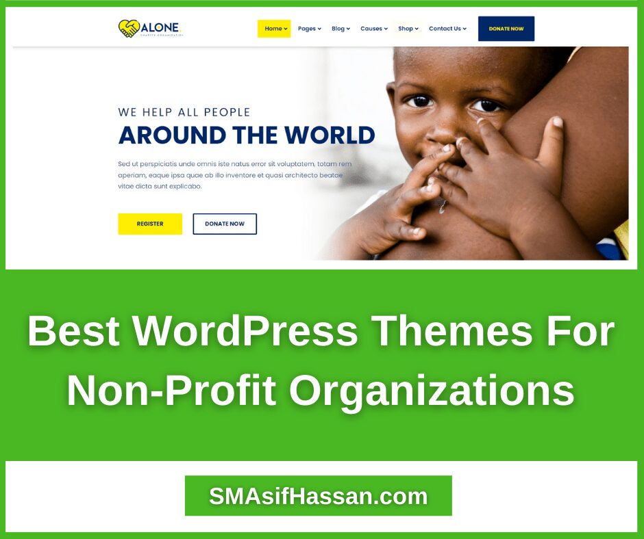 Best WordPress Themes For Non-Profit Organizations