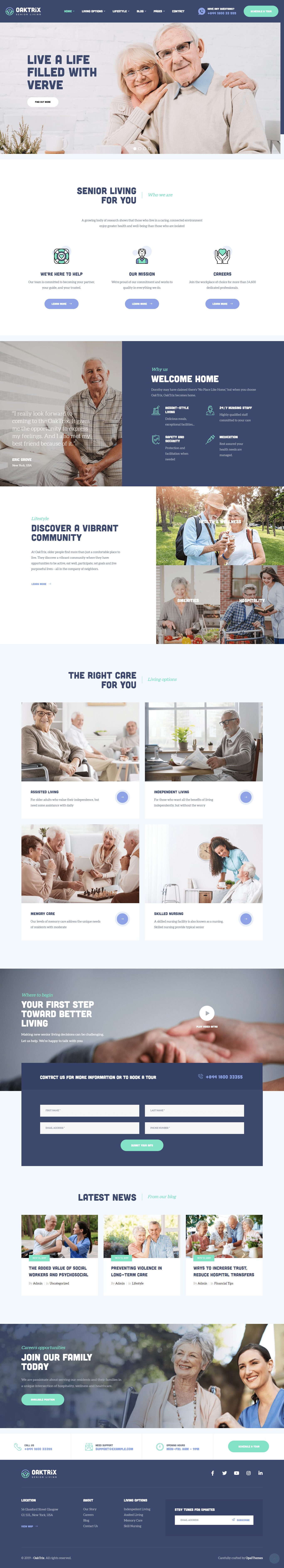Home Healthcare Service Website Design And Development