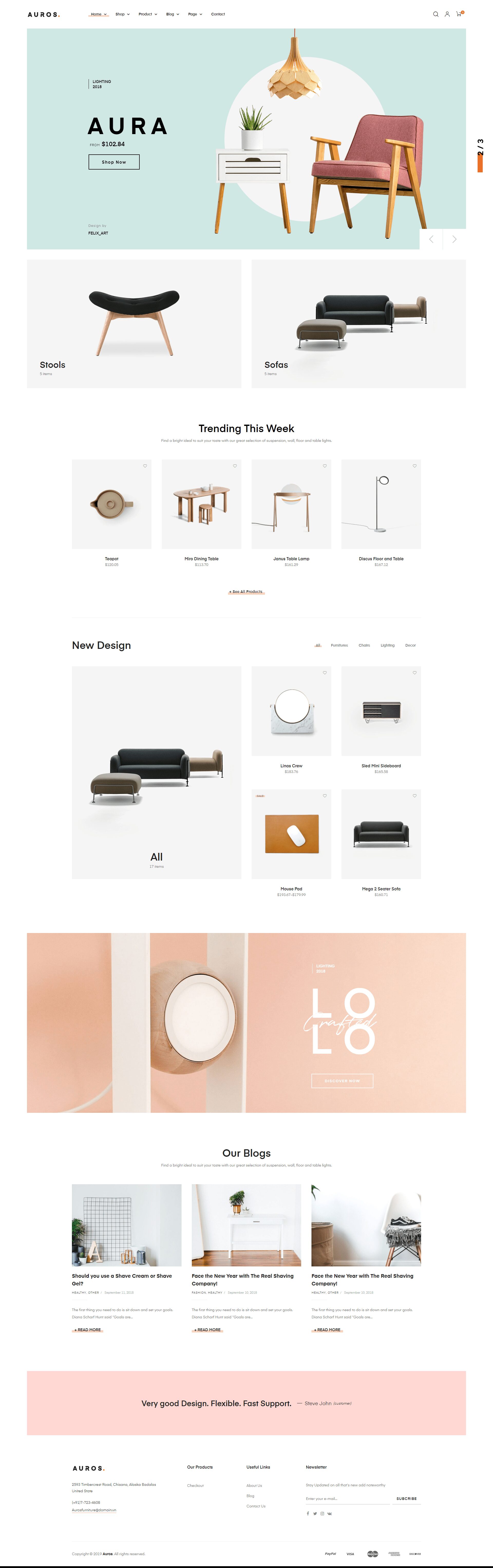 Lighting Stores Website Design And Development
