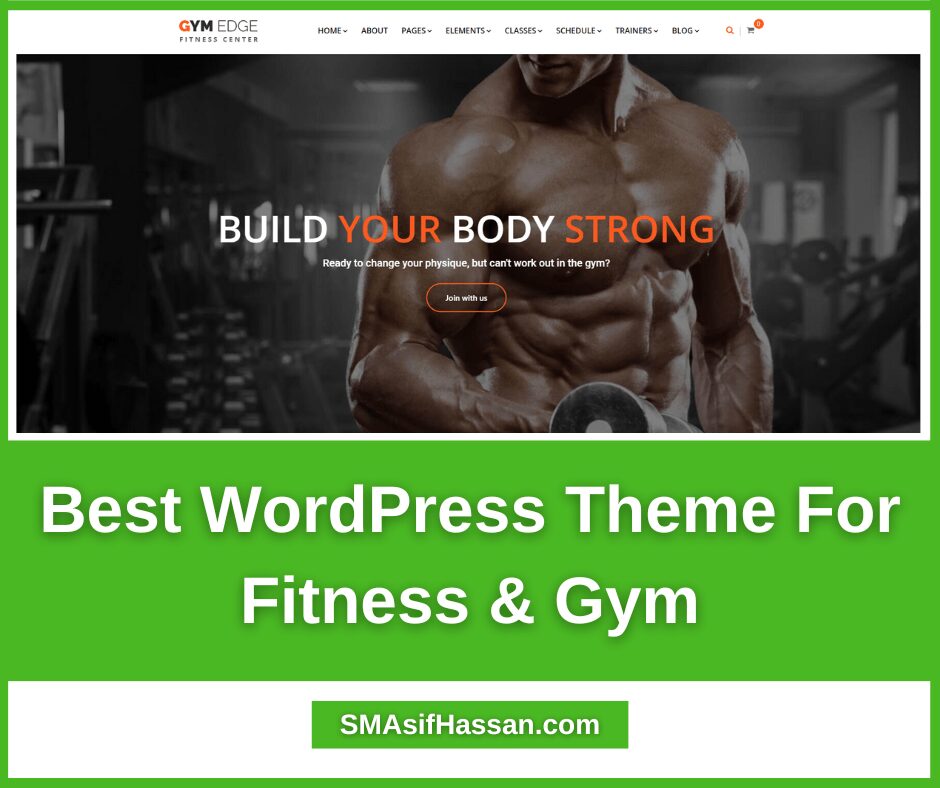 Best WordPress Theme For Fitness & Gym