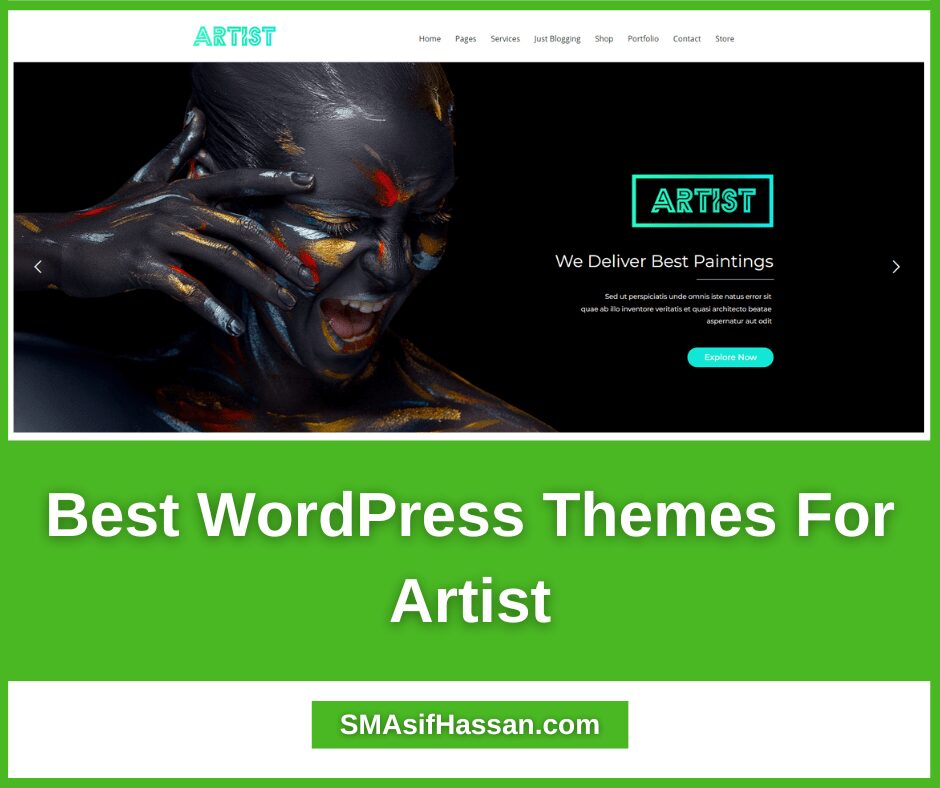 Best WordPress Themes For Artist